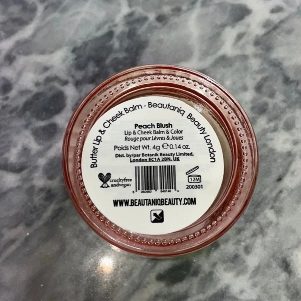 New Beautaniq Beauty Butter Lip Cheek Balm